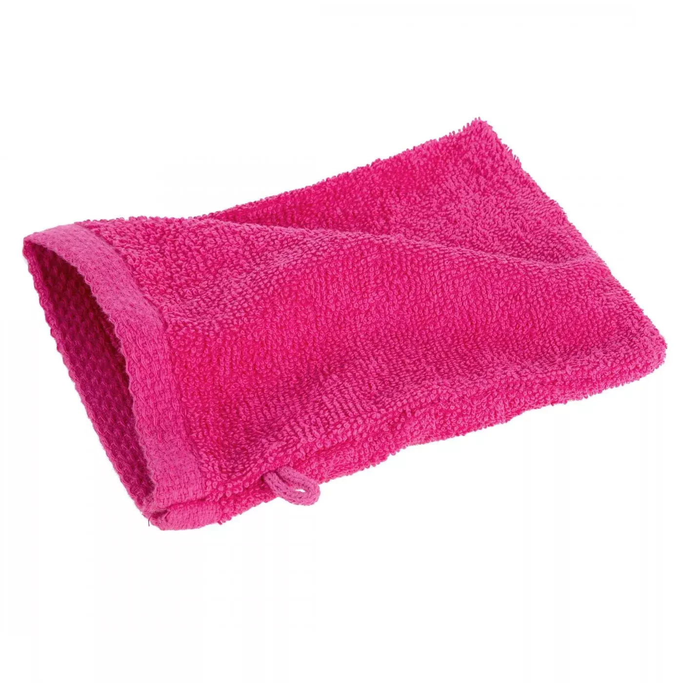 Myjka do kąpieli 16x21 cm bawełniana kolor amarantowy 400 g/m2 GŁADKI 1