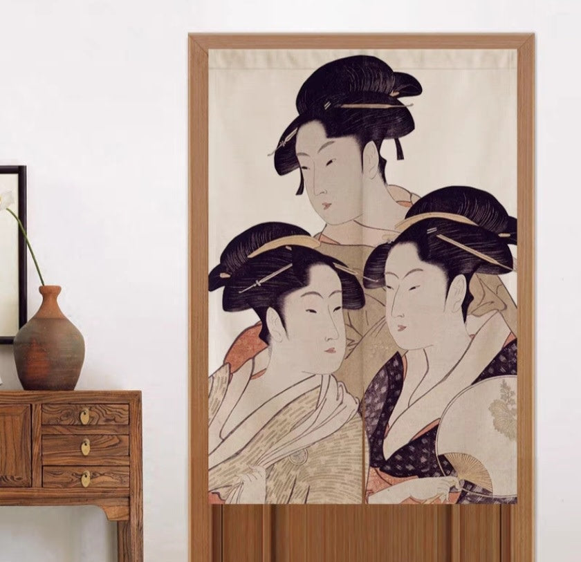 Fine Asianliving Japanse Noren Deurgordijn Japanse