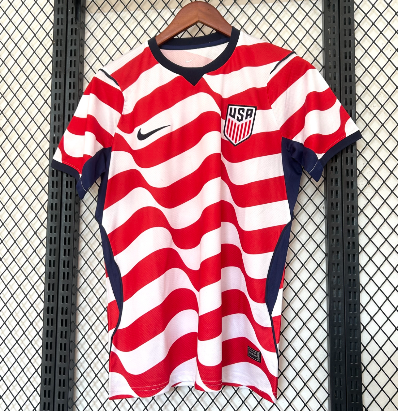 USMNT Nike USA 2026 Home Replica Custom Jersey - Red/White