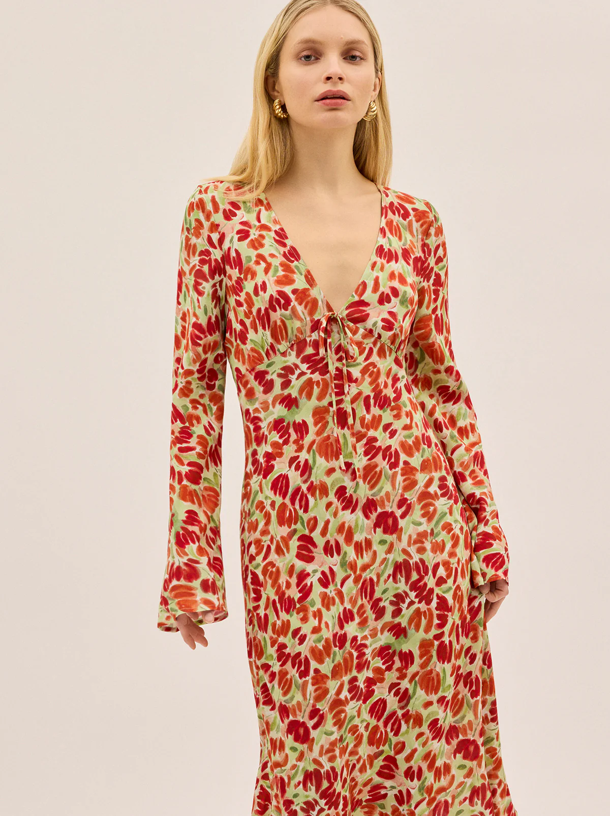 Carrie Tulip Print Dress