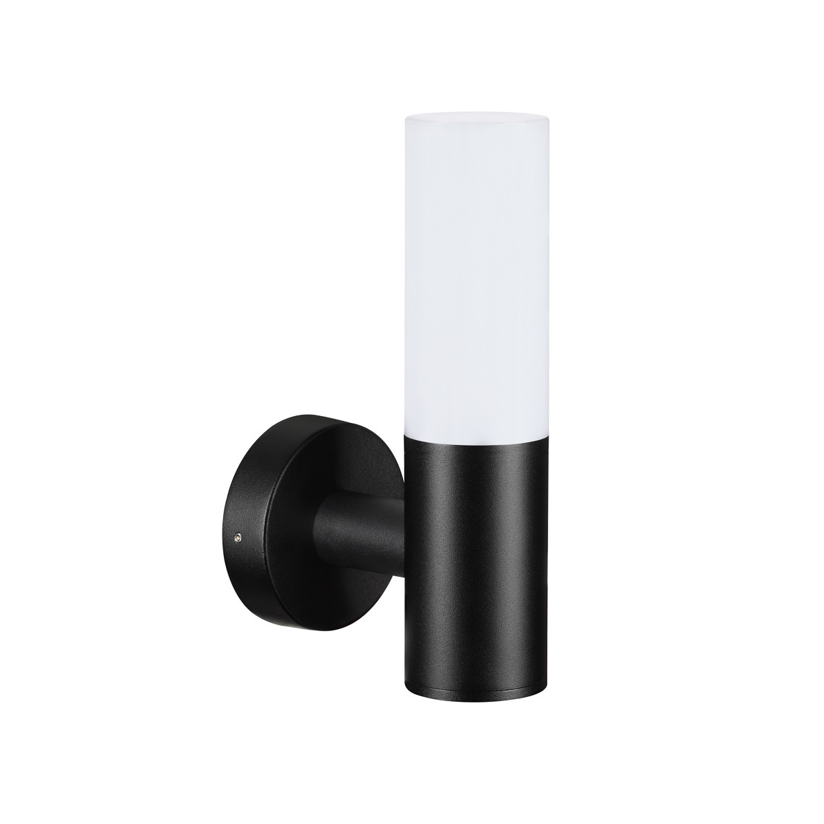 Kinkiet zewnętrzny Salo tuba czarny piaskowany 1xE27x20W IP54 Italux