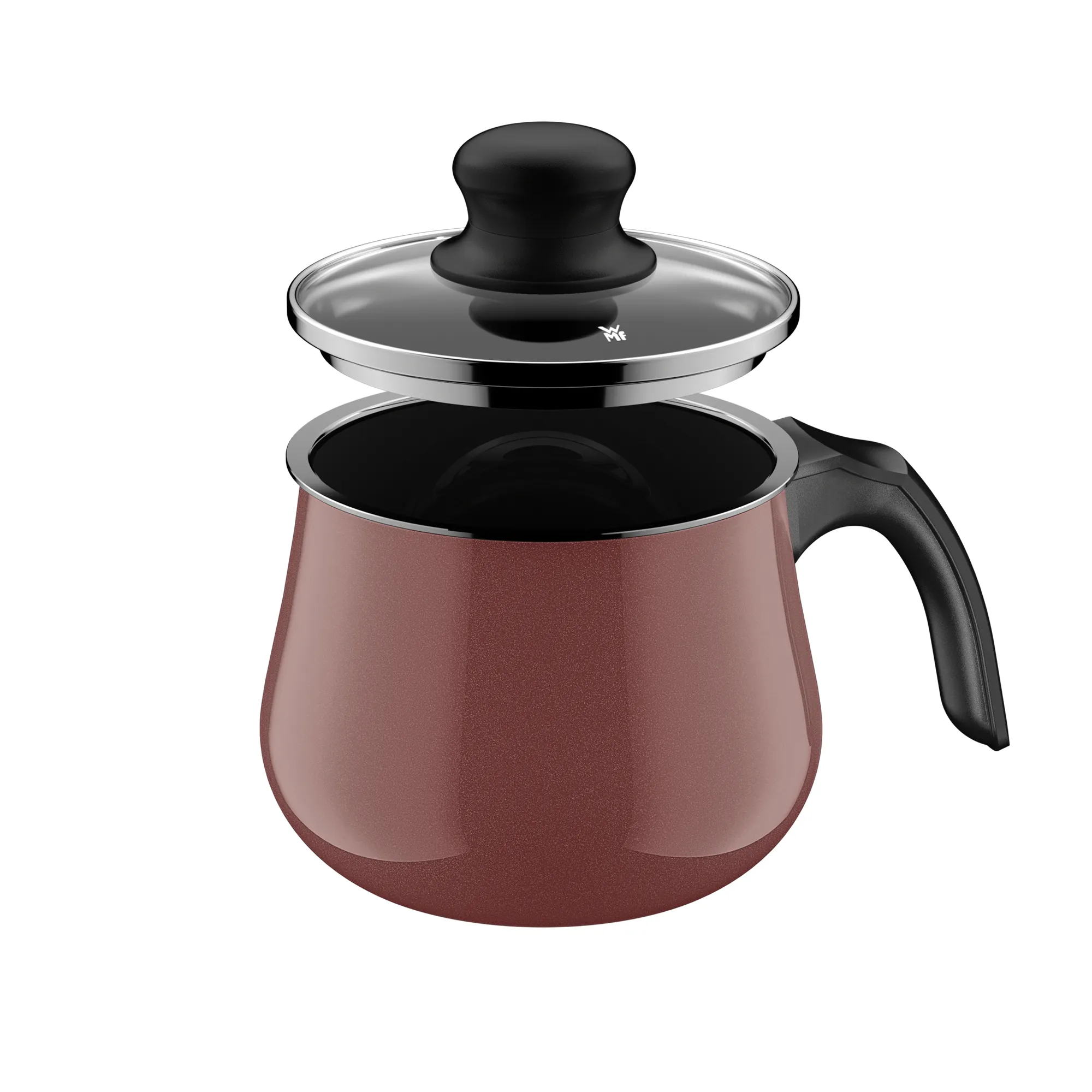 Fusiontec Mineral Pro, Mini Pot With Lid, 12 cm, Rose Quartz