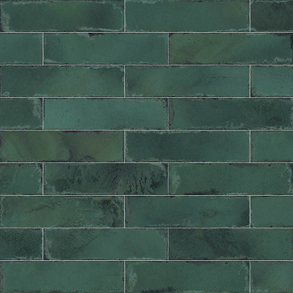 carrelage effet zellige 8x31,5 cm luca jade
