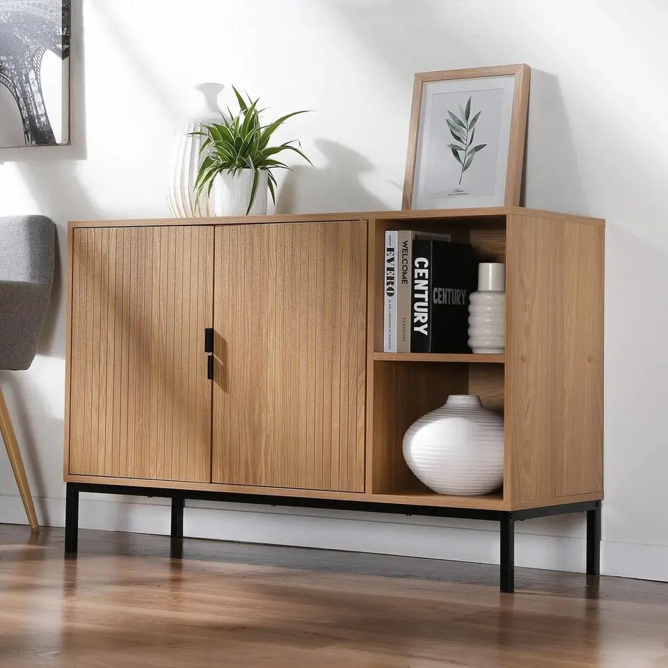 Calicosy - TARA Dressoir - Licht hout - 40x110x72 cm