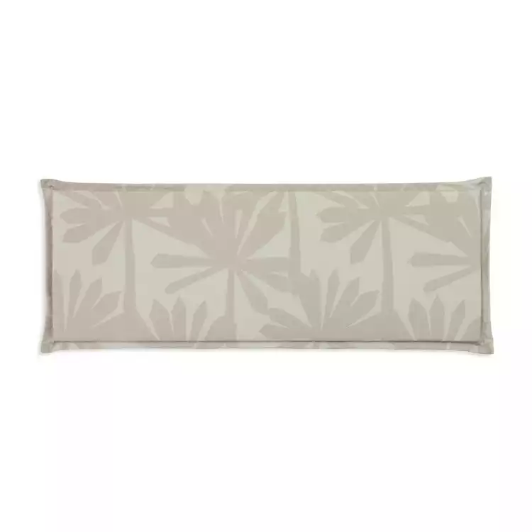 Habitat Palm Leaf Garden Bench Cushion - Grey