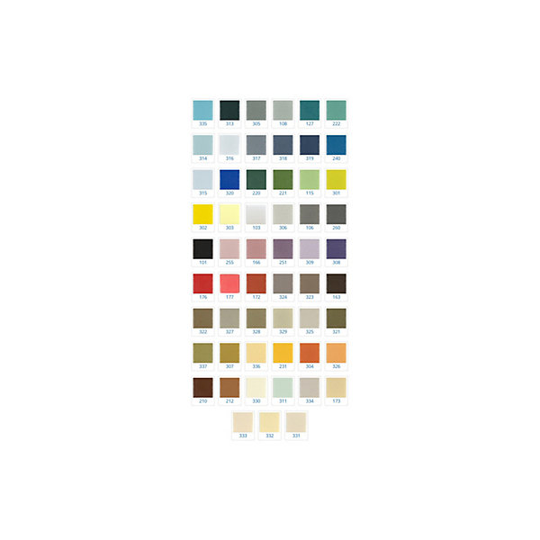 Mosaïque pâte de verre UNICOLOR CARRé 3.8x3.8cm couleur : 315 Anti-dérapant Classe 3 boite de 1.54 m2