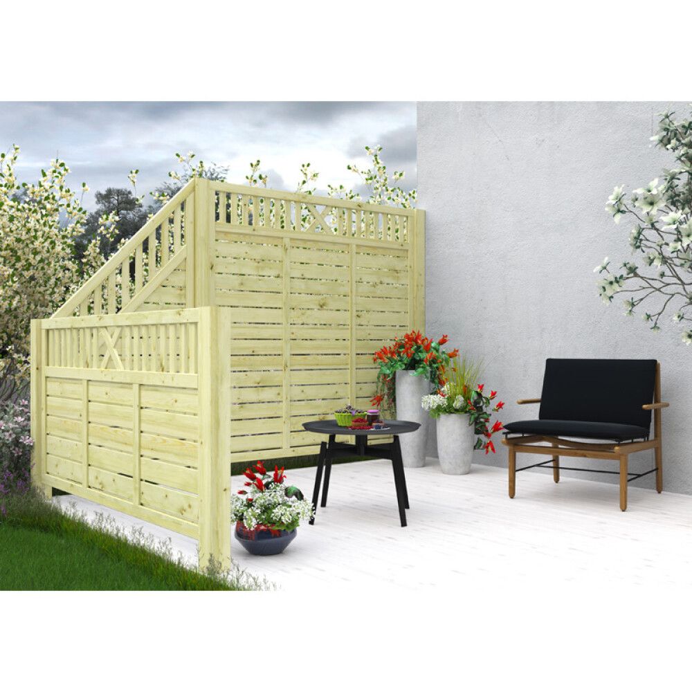 LEVEGG PALMAKO HELIS TRYKKIMPREGNERT 180X90CM