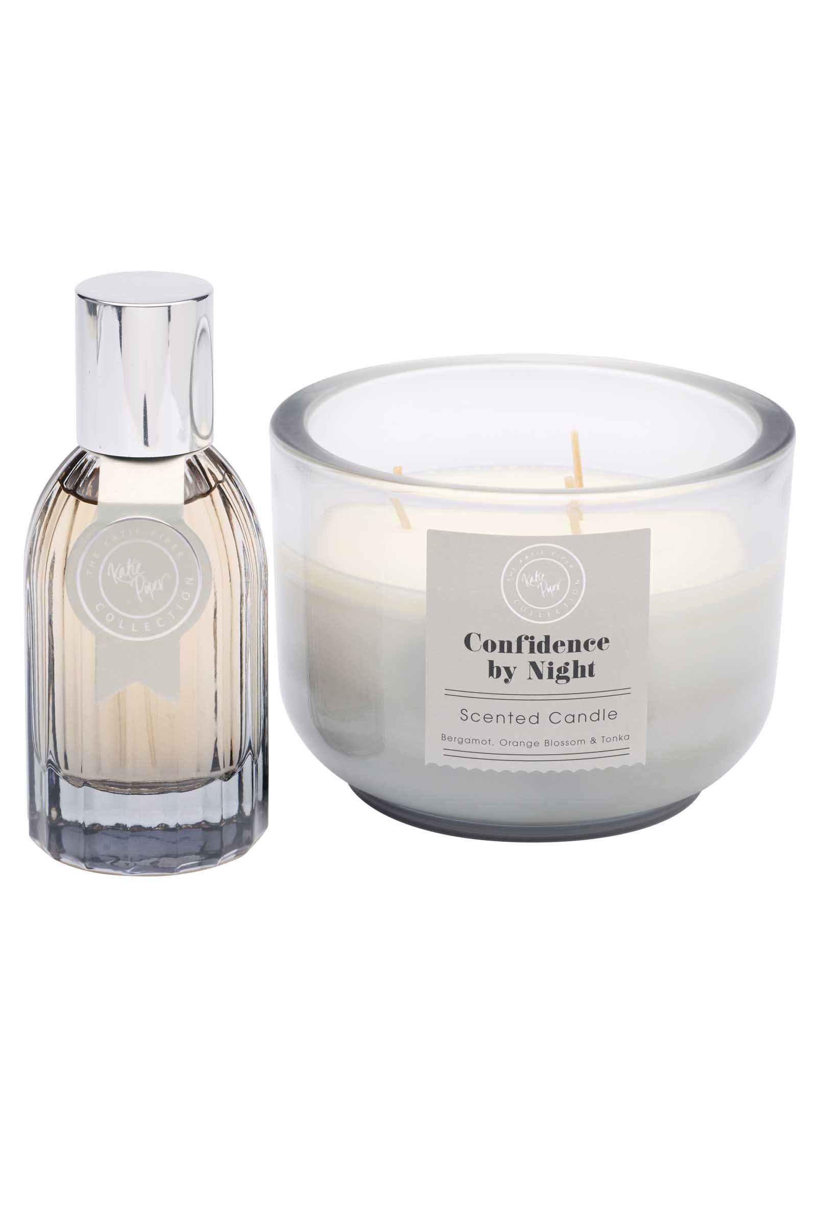 Katie Piper Confidence by Night Eau de Toilette Spray 50ml and Scented Candle