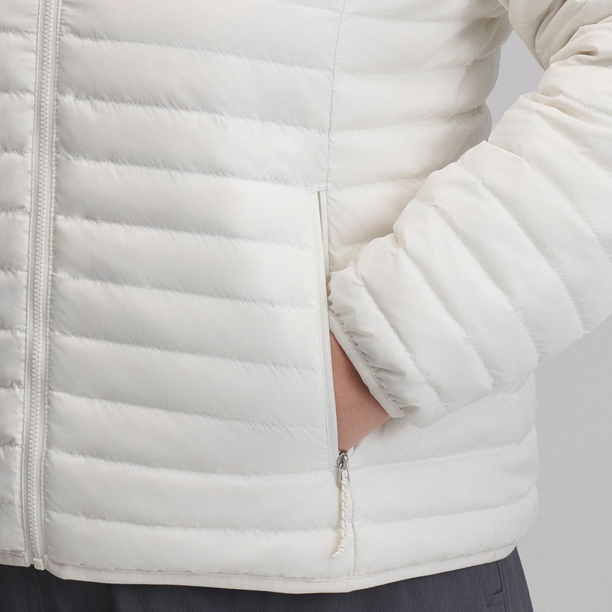 Women's Microlight Hooded Down Jacket
