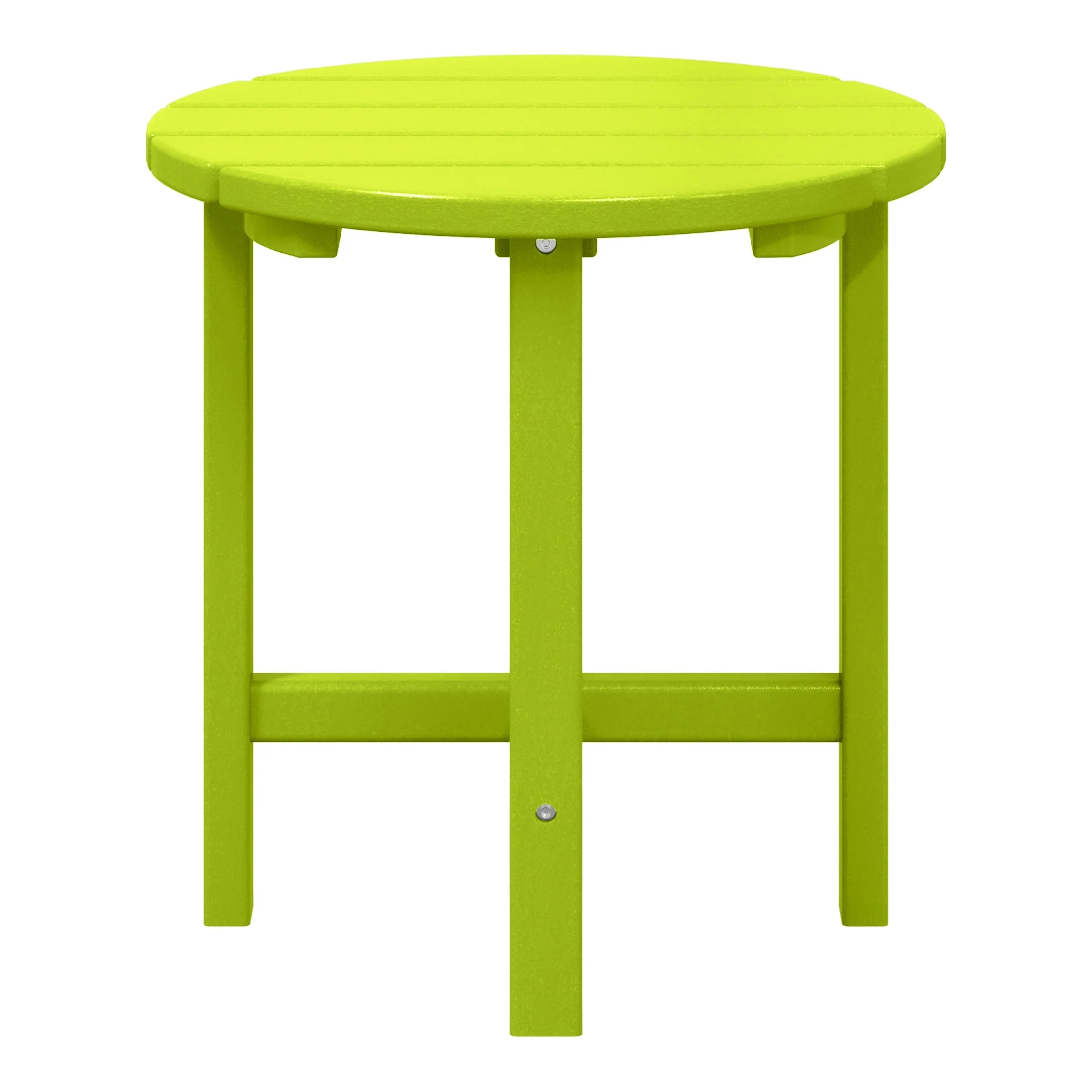 Polytrends Altura Eco-friendly All Weather Round 18 Side Table