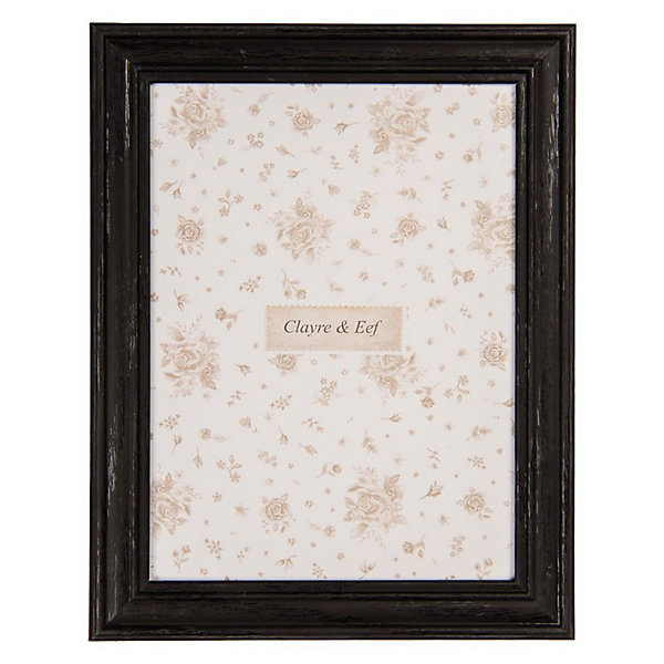 Cadre photo noir bois 10x15cm - CLAYRE &EEF