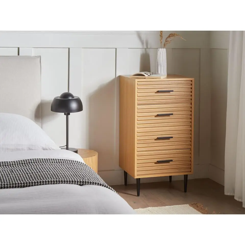 KEITH - Ladekast - Lichtbruin - MDF