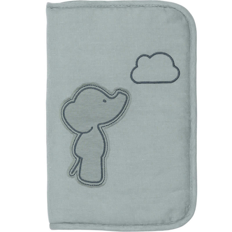 - Protège carnet de santé en coton Luna & Axel