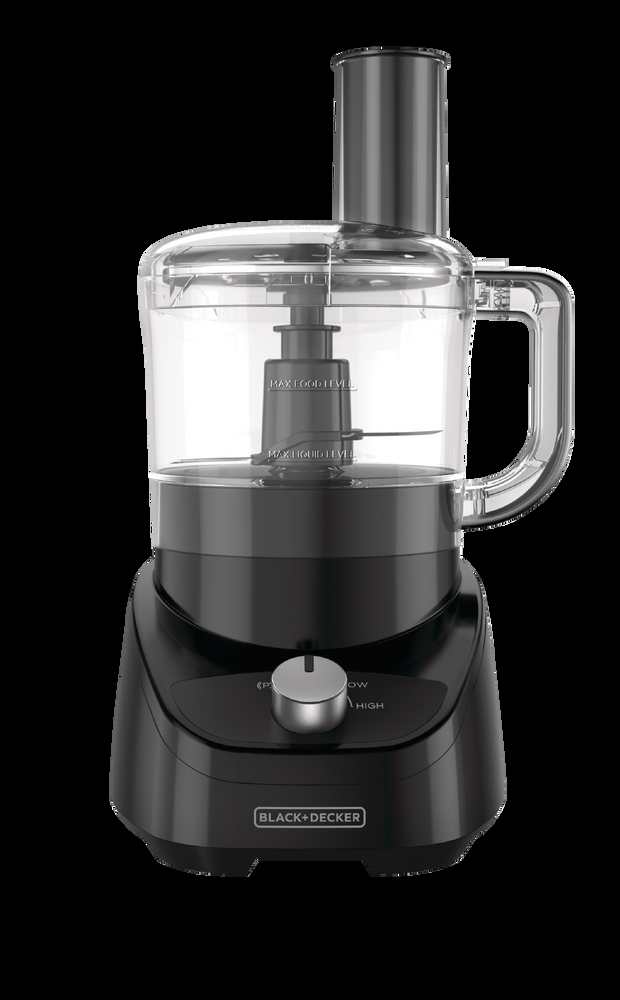 Black & Decker 3-in-1 Food Processor Black, 8 Cups