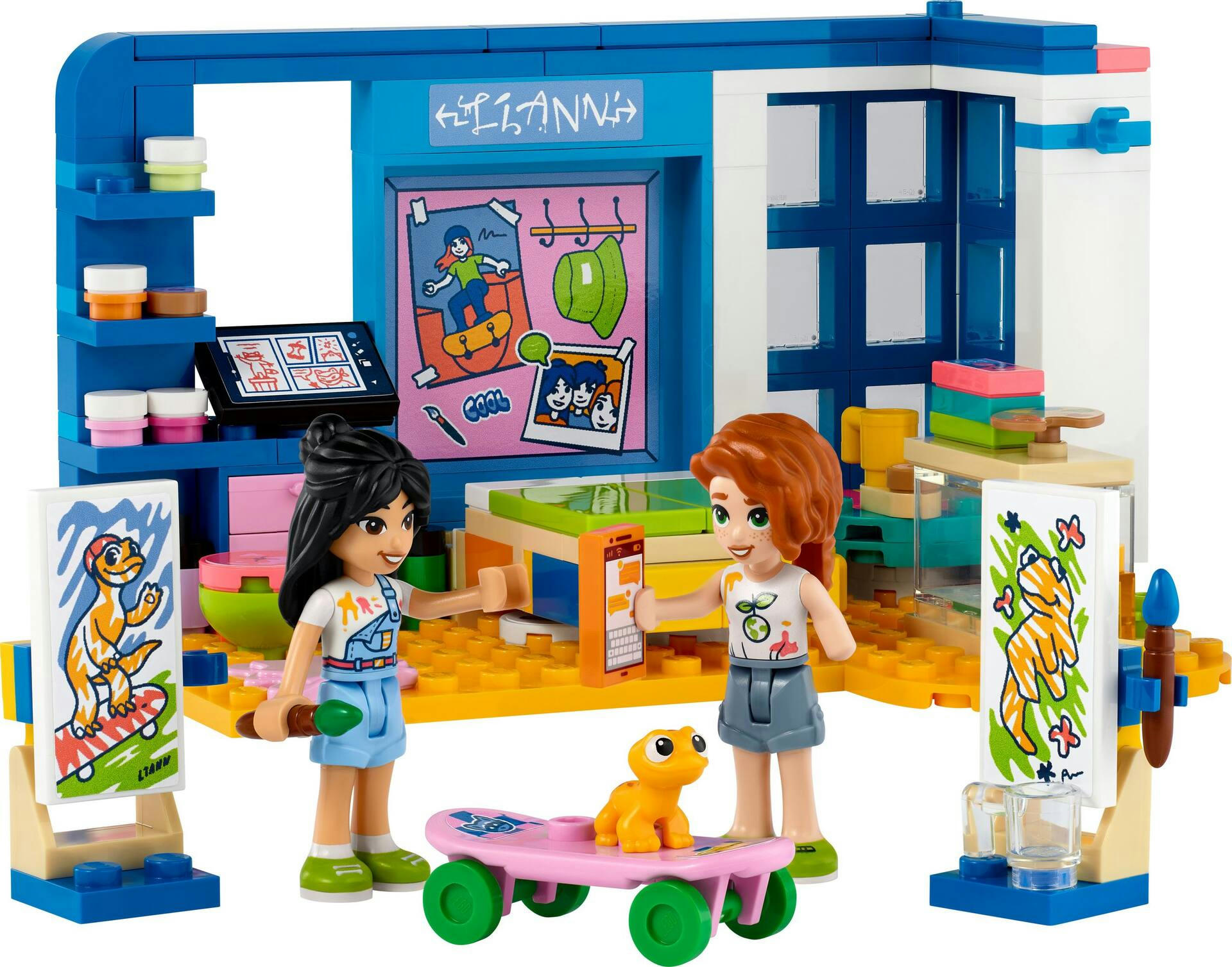 LEGO® Friends Liann's Room Building Toy Set - 41739, 204-pcs, Ages 6+