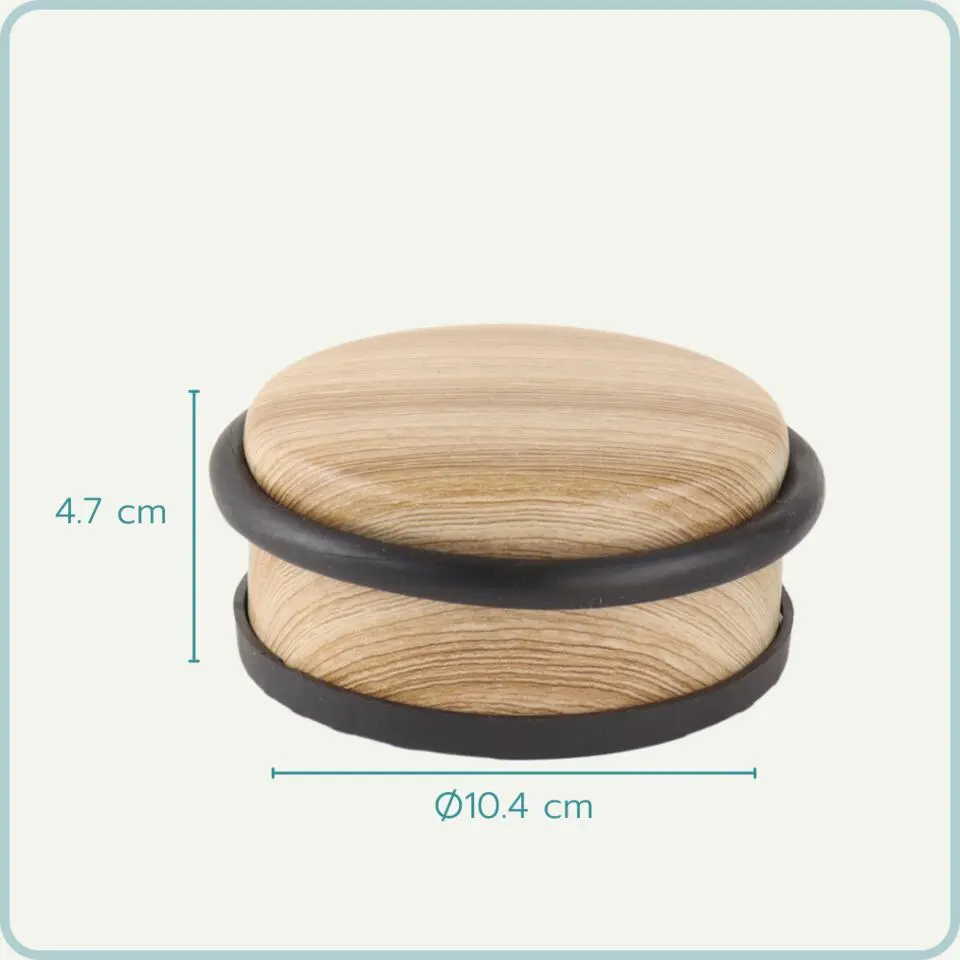 Nordix Deurstop Deurstopper Deurbuffer Houtlook 4,7x10,4cm