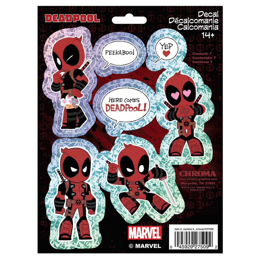 Baby Deadpool Decal Kit