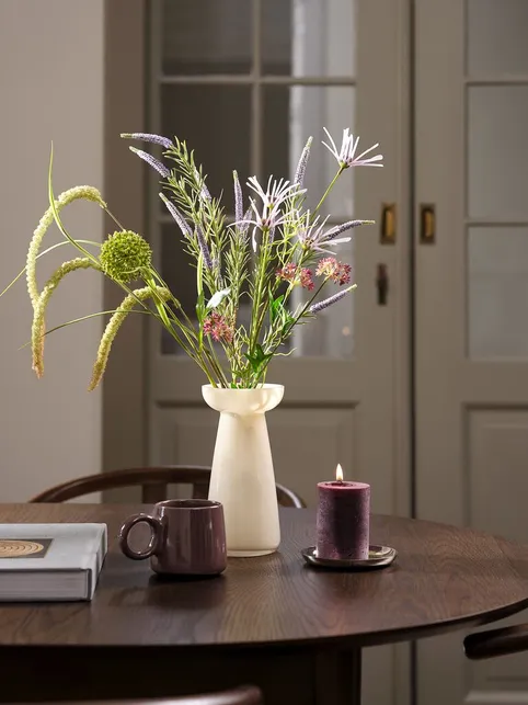 Kunstig buket FRANZ H75cm grøn