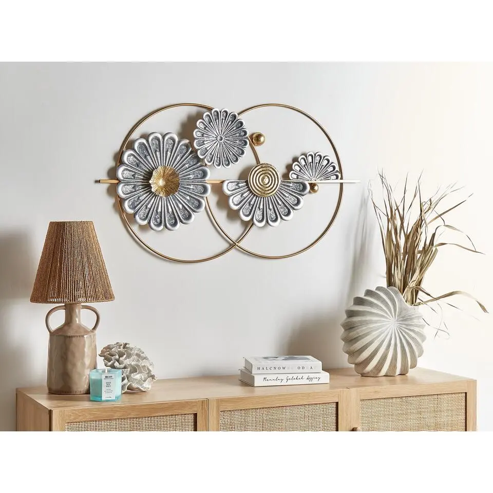 PROMETHIUM - Wanddecoratie - Goud/Grijs - Metaal