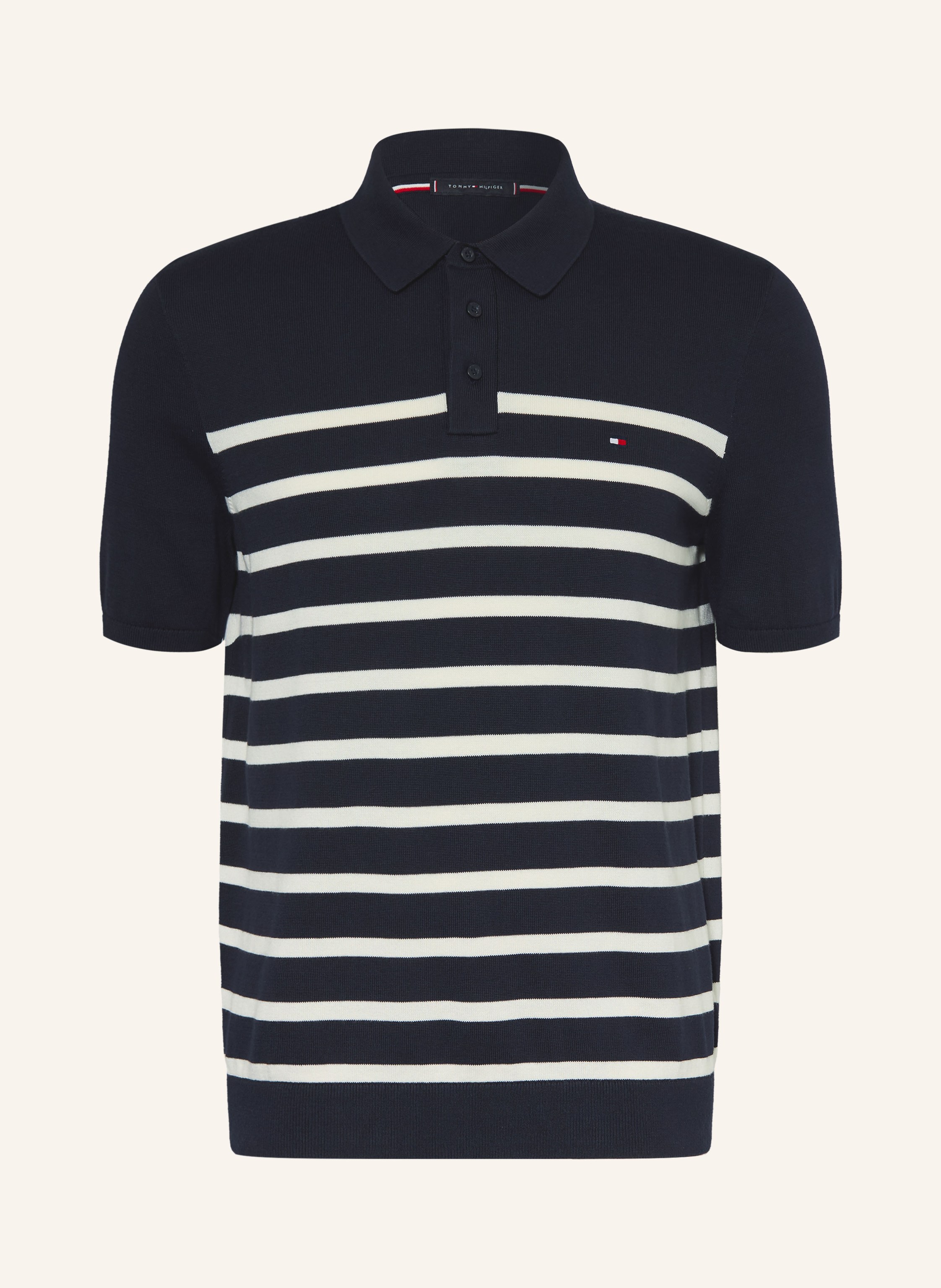 TOMMY HILFIGER Strick-Poloshirt