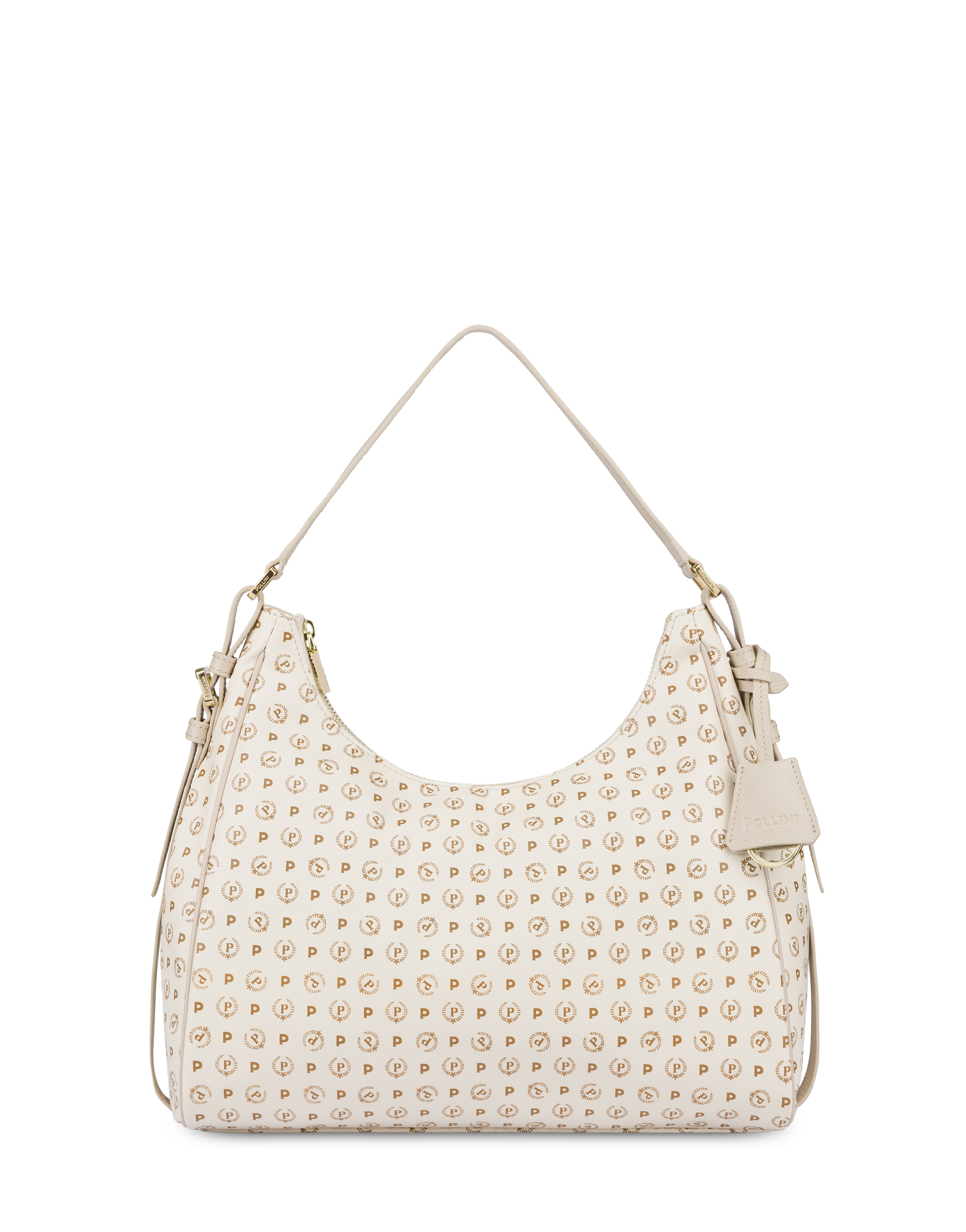 Hobo Bag Heritage Soft Touch Avorio/avorio