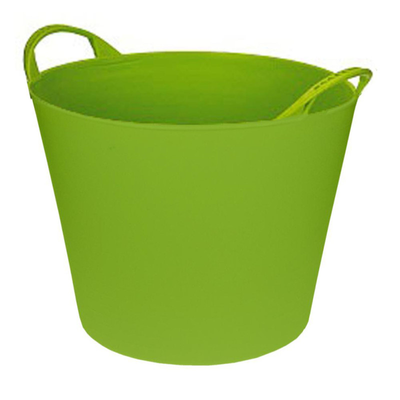 Seau en plastique souple vert clair 14 L AVR-TOOLS