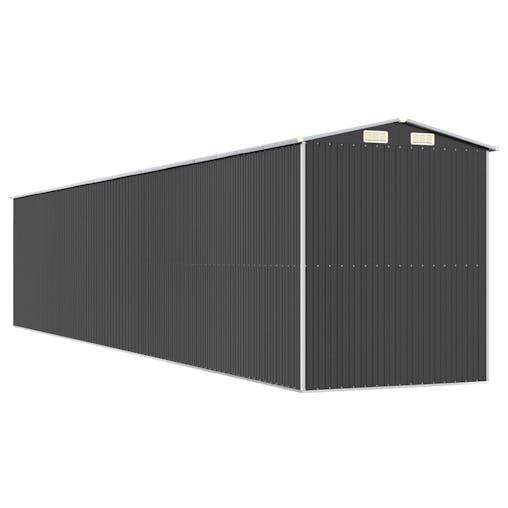 NNEVL Garden Shed Anthracite 192x1021x223 cm Galvanised Steel