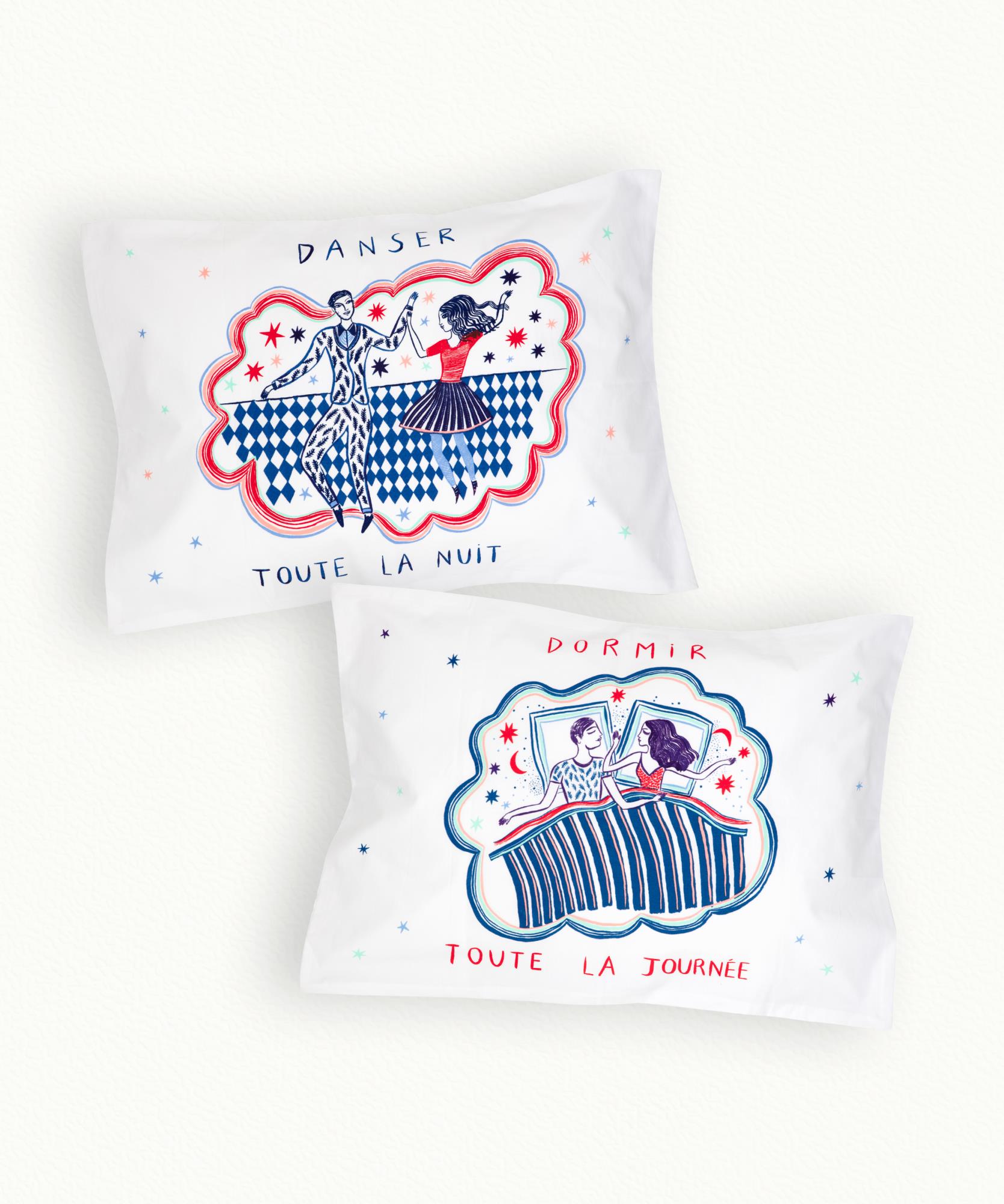 2 Taies Danser Dormir - 50 x 70 cm