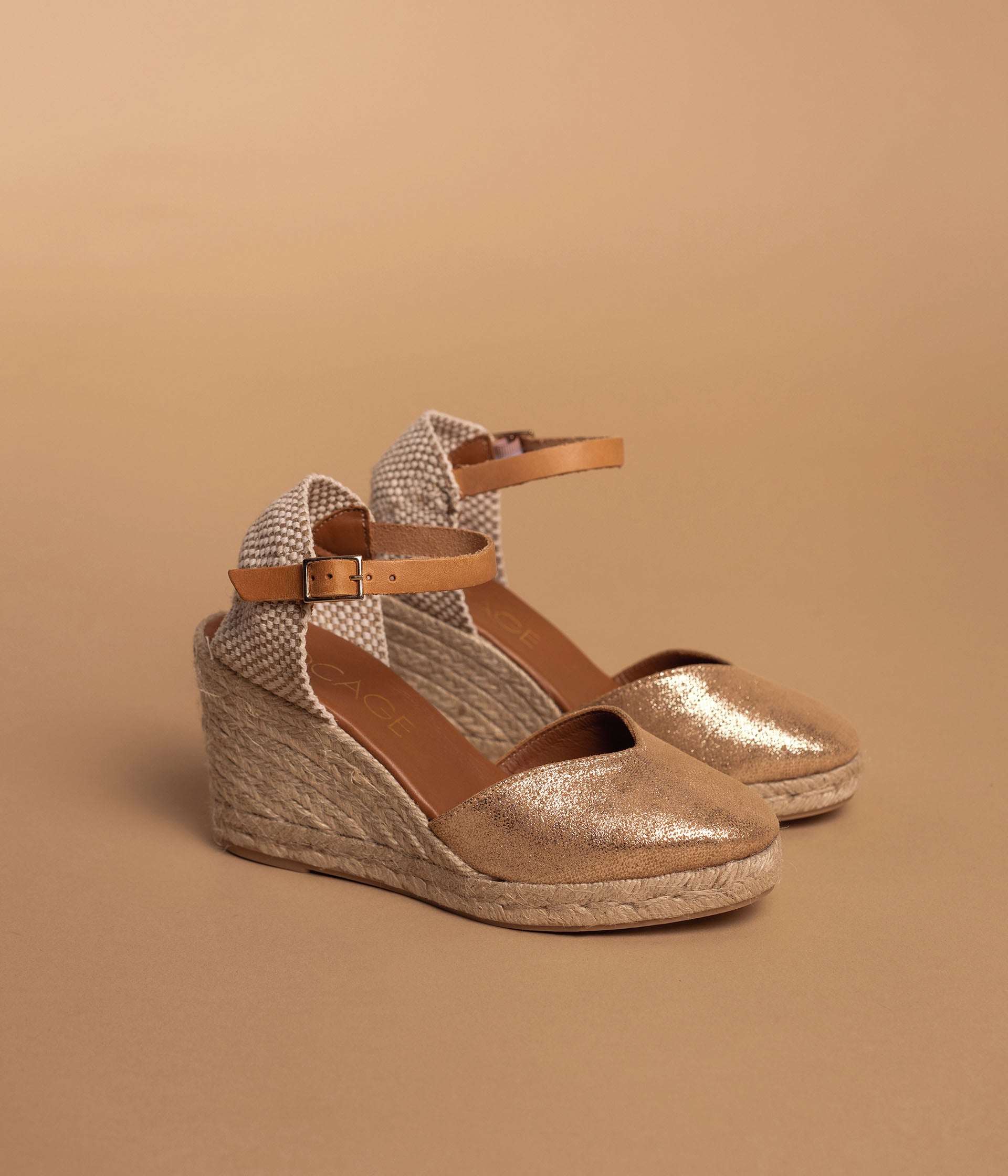Sandale Hilian platine