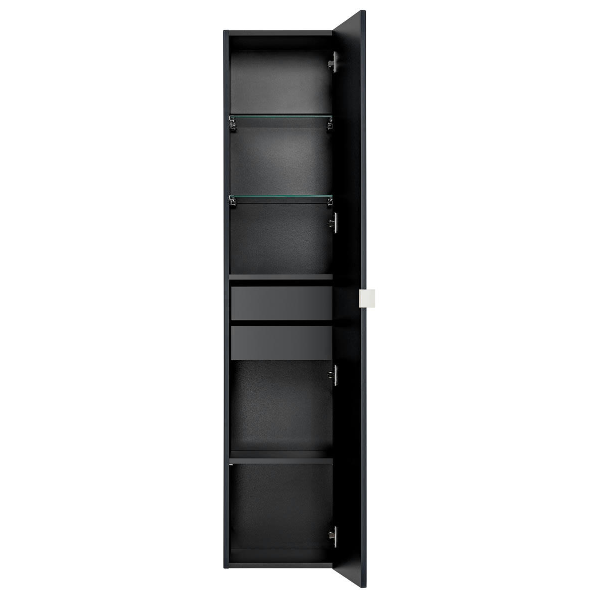 - Colonne murale 1 porte noir