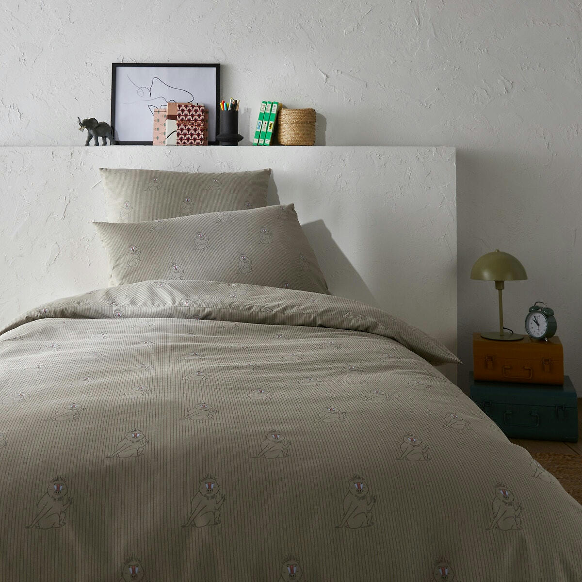 Housse de couette, 30% coton recyclé, Valentin