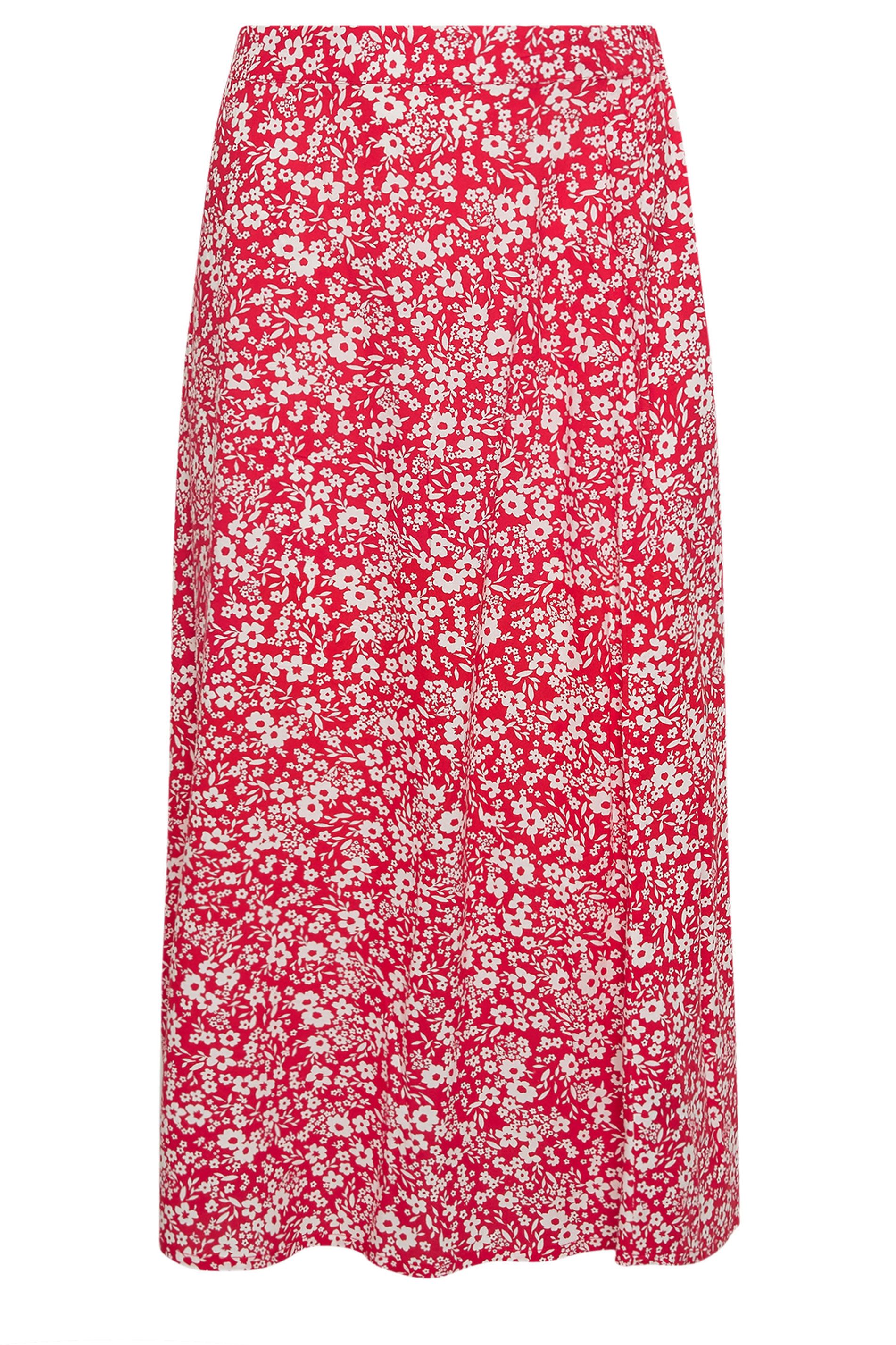 M&Co Petite Ditsy Floral Maxi Skirt
