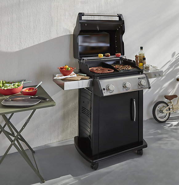 Barbecue à gaz Weber Spirit E-315 mix plancha