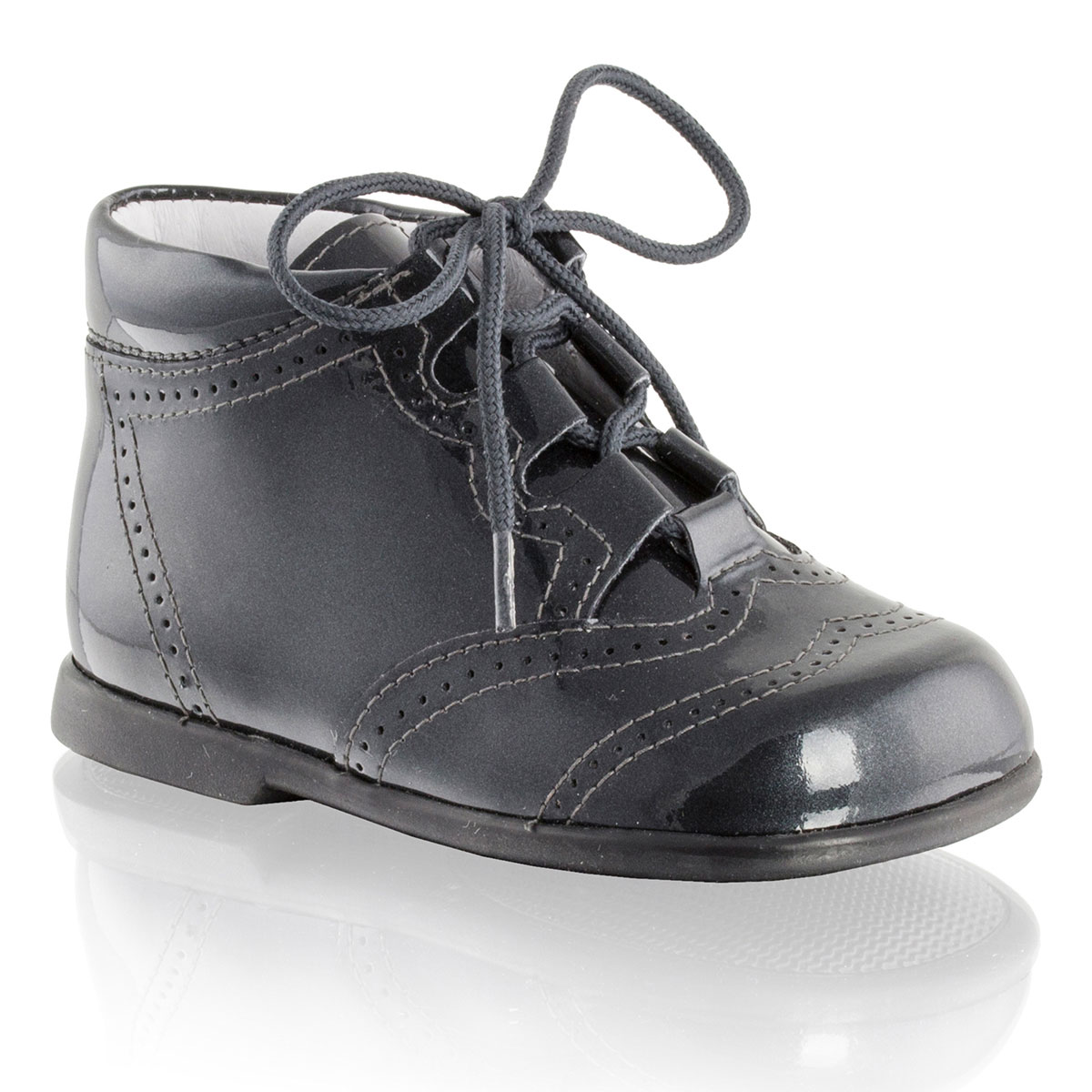 Russell & Bromley GILLY Brogued Lace Up Boot