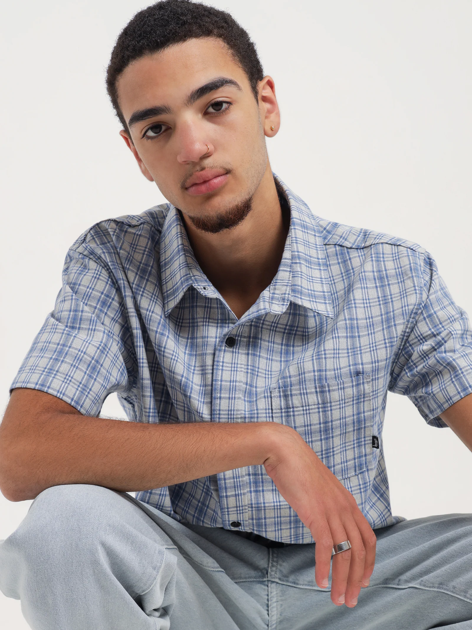 Graffiti Oxford Short Sleeve Shirt