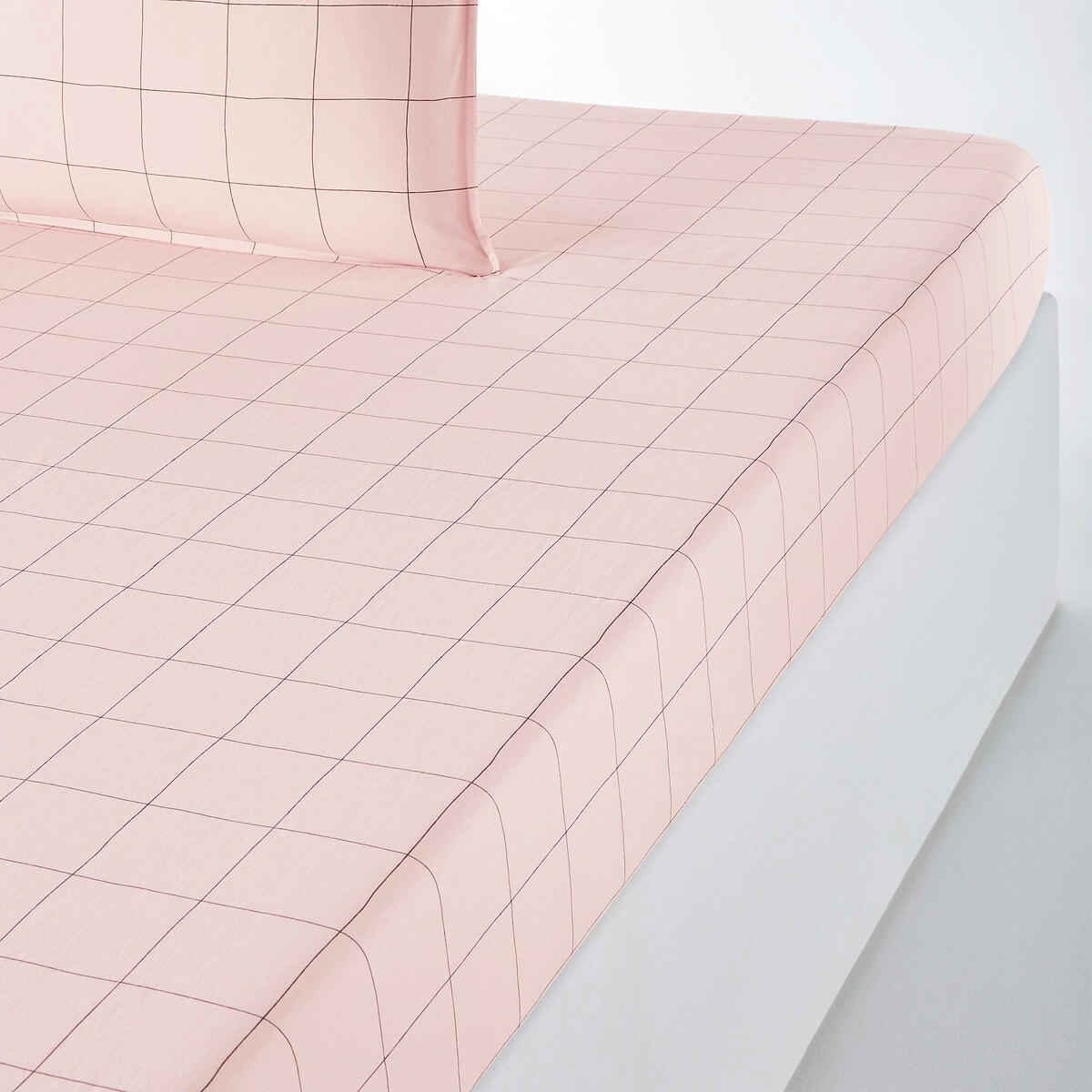 Drap-housse coton lavé, Monille