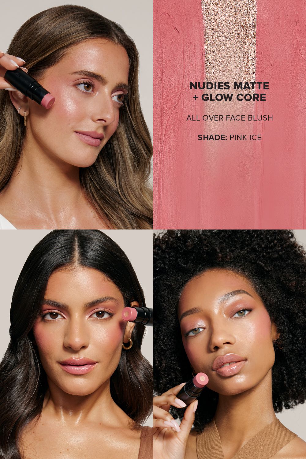 Nudestix Nudies Matte   Glow Core All Over Face Blush