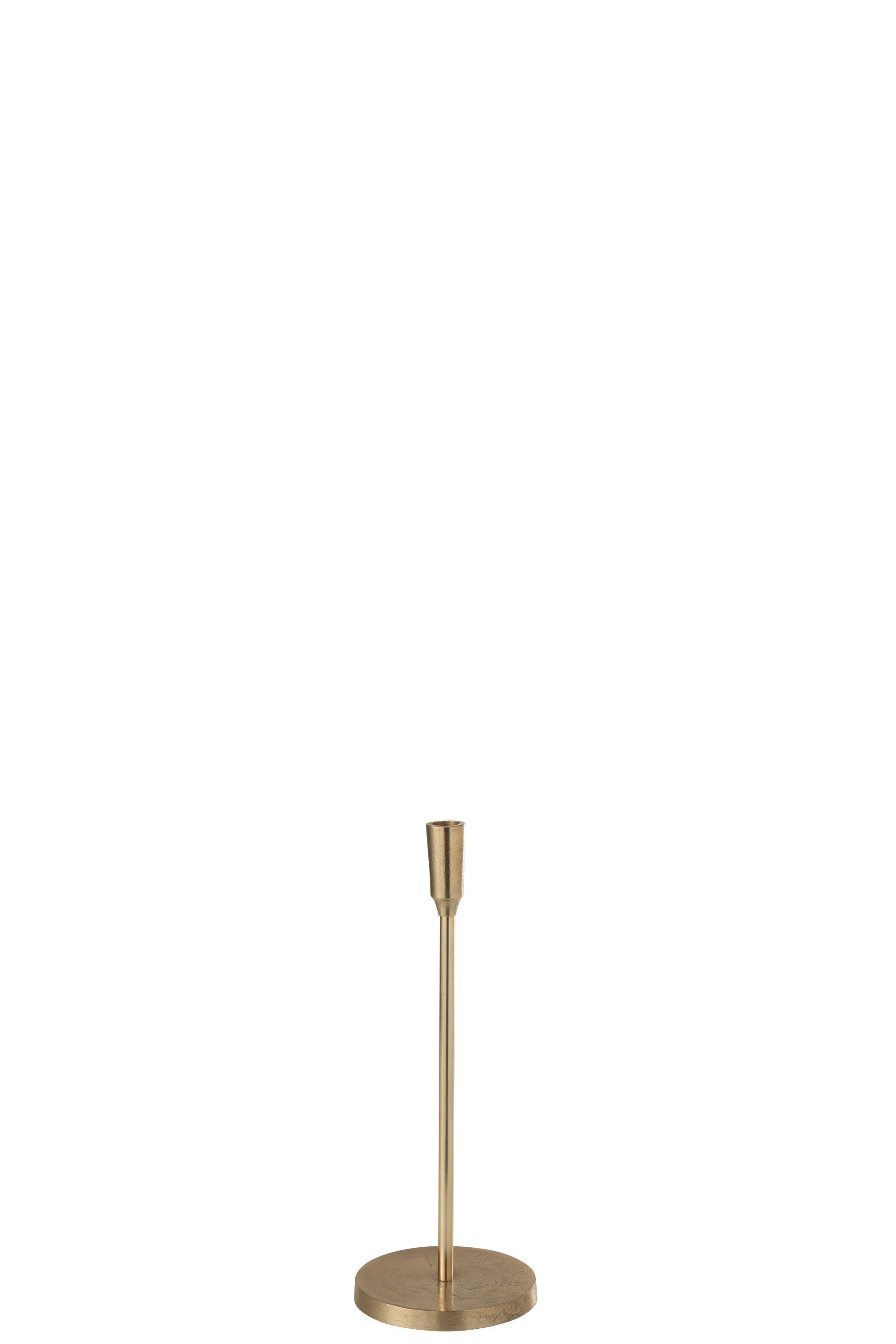 J-Line kandelaar - metaal - goud - small