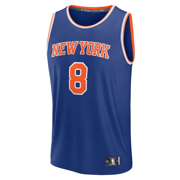 OG Anunoby New York Knicks  Youth Fast Break Replica Player Jersey - Blue - Icon Edition