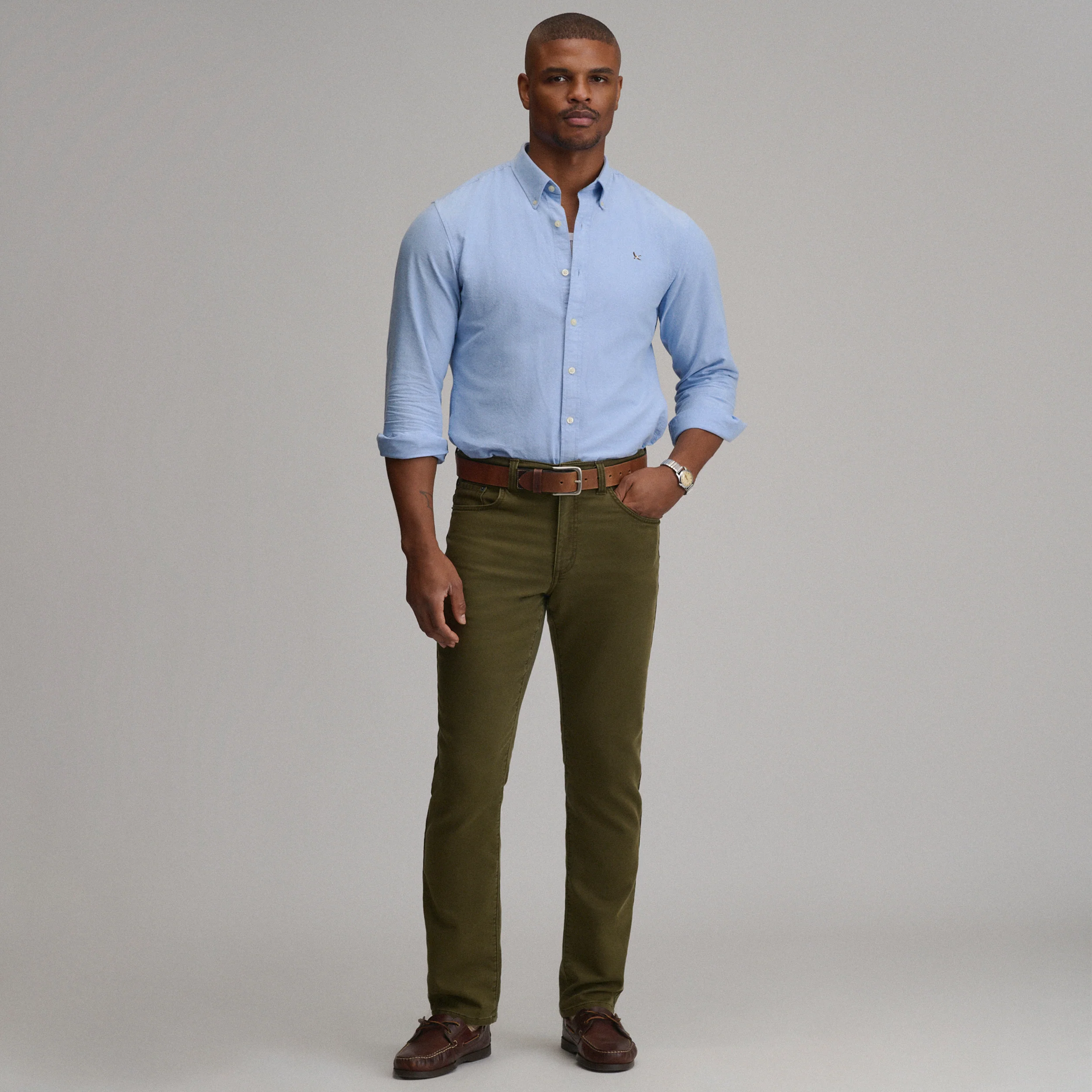 Men's Stretch Terry 5-Pocket Pants