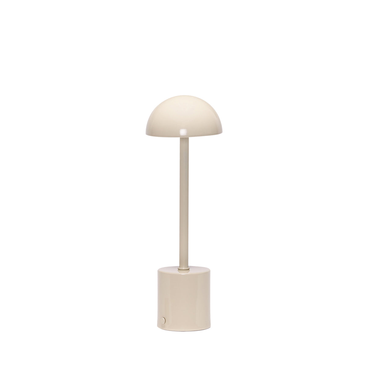 Hübsch draagbare lamp Taten - ijzer/polycarbonaat - ø10xh30cm