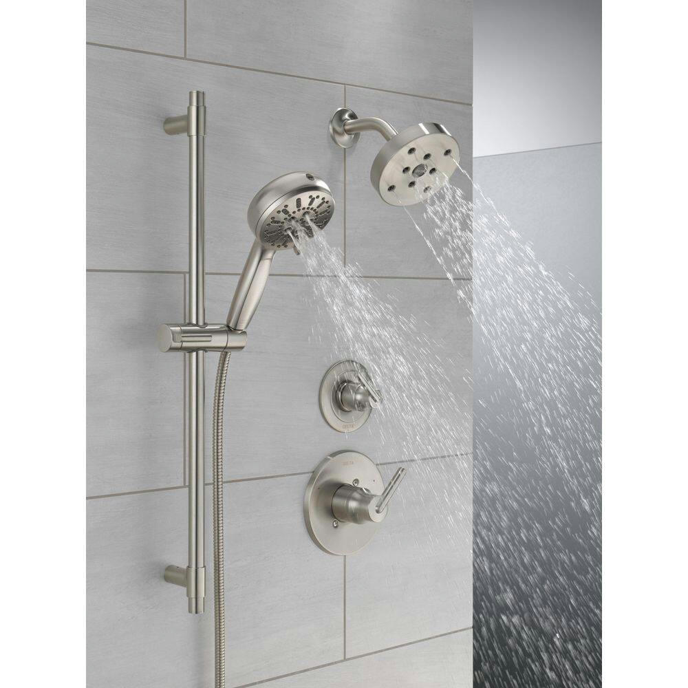 Delta Trinsic 3-Setting 2-Port Diverter Trim, Stainless Steel