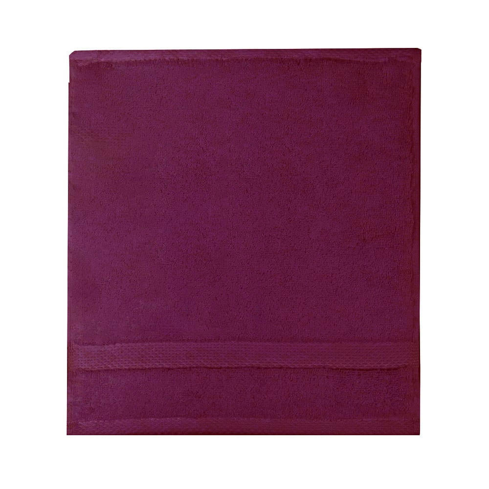 - Carre  pur coton violet 50x50
