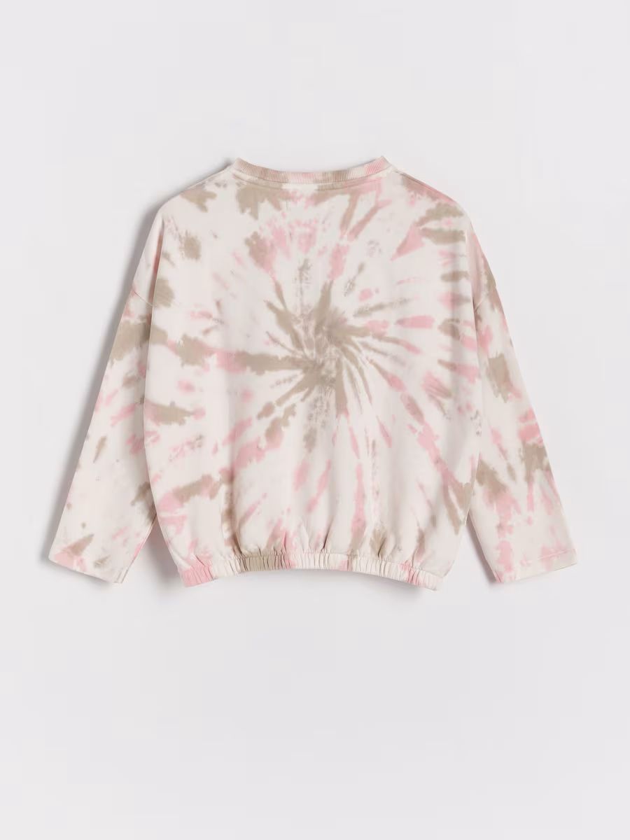 Tie Dye Effect Sweatshirt