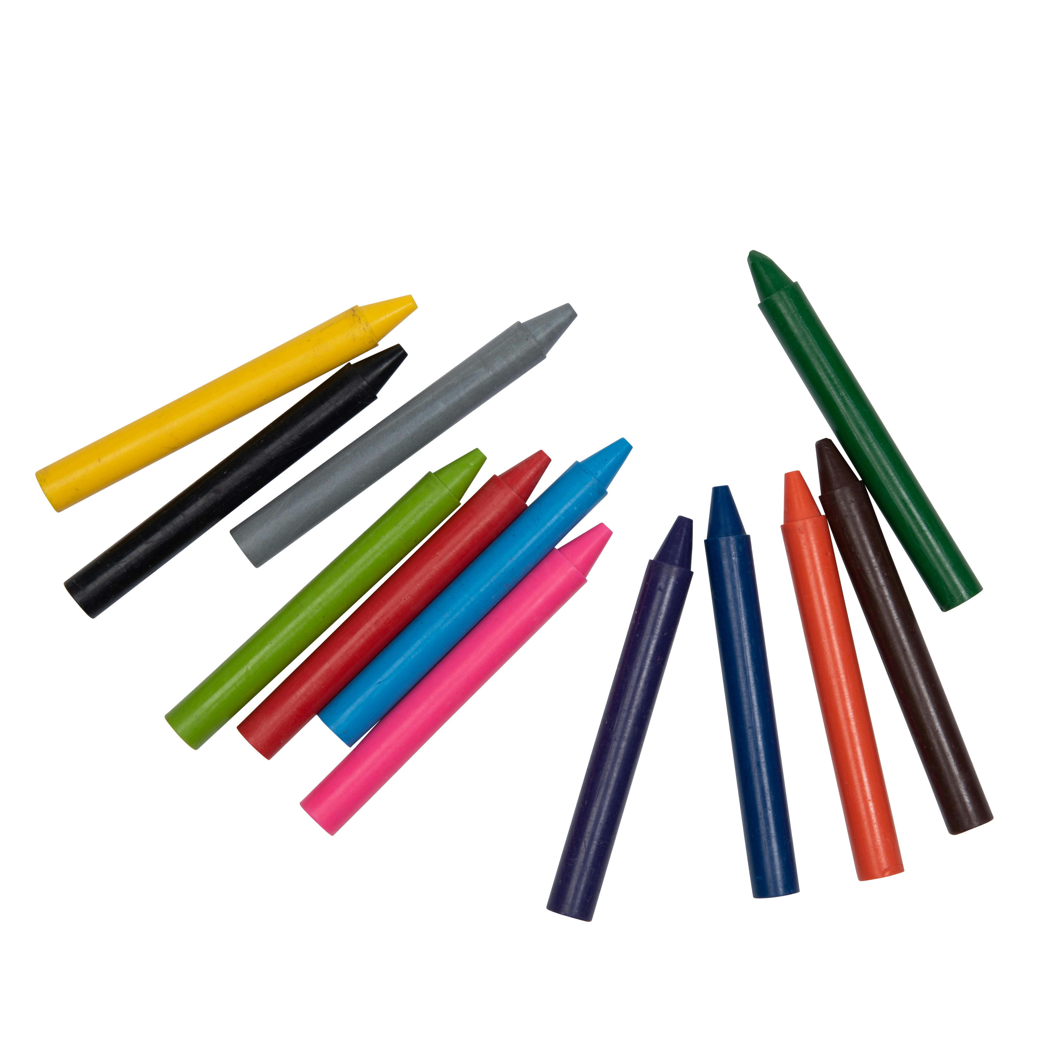 FOX - Crayons craies multicolores (x12)
