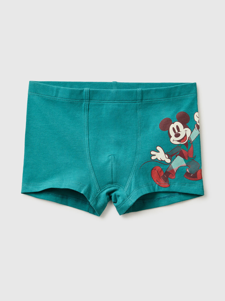 Mickey Mouse &copy;Disney Christmas green boxers