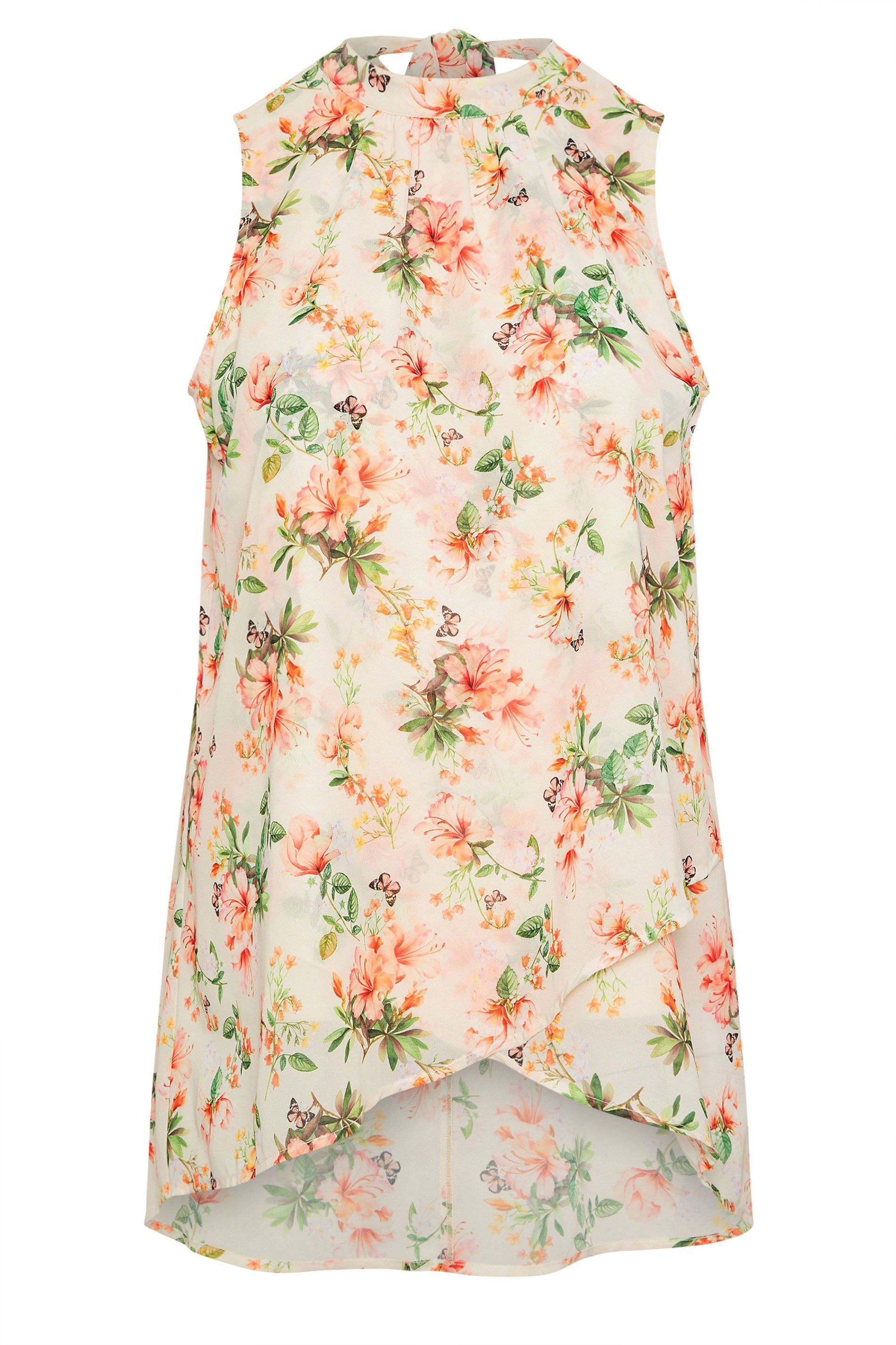 Yours High Neck Layered Blouse