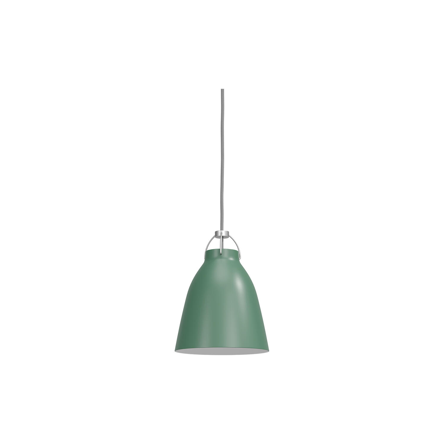 Caravaggio Matt P1 pendel, patina green
