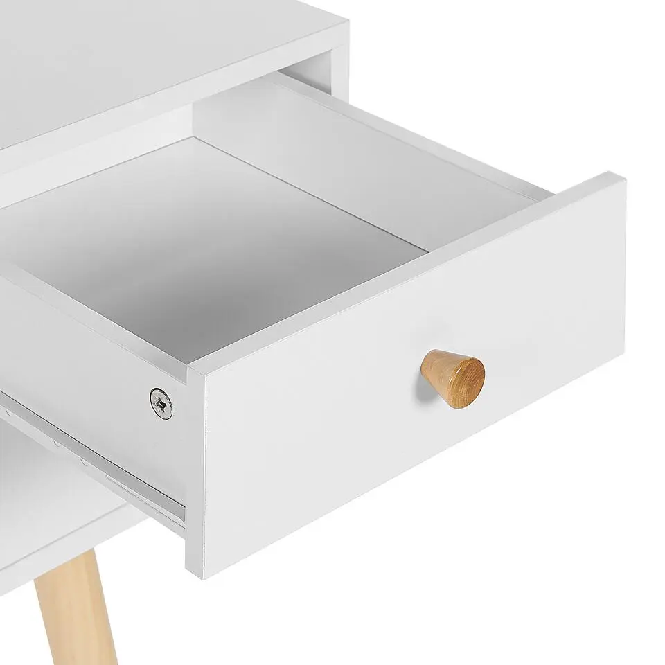 LEVIN - Bureau - Wit - MDF