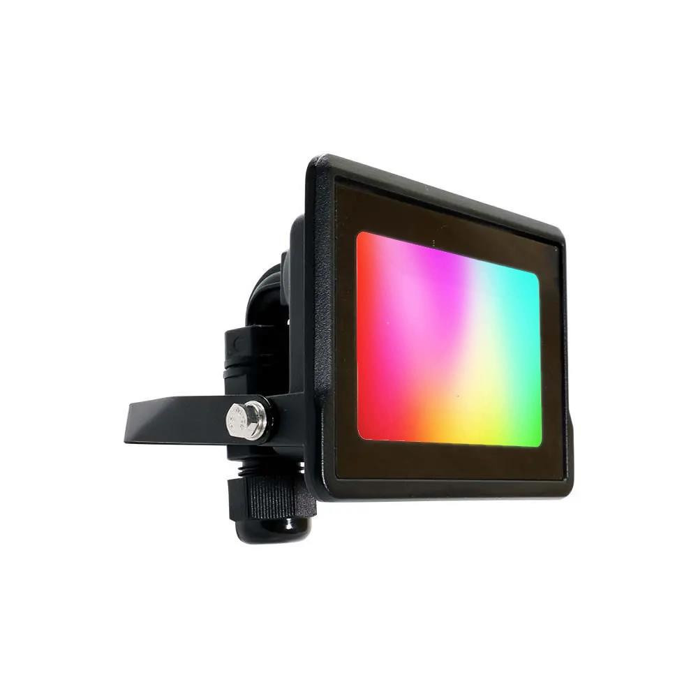 Naświetlacz halogen 5181czarny LED 10W 725lm RGB IP65 V-TAC
